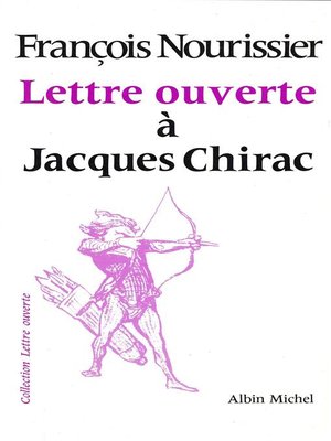cover image of Lettre ouverte à Jacques Chirac
